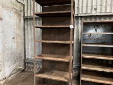 Qty metal framed racking