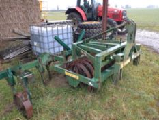 2002 Cousins Front Press s/n 2002 114 FM