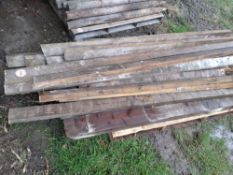 Qty timber as lotted