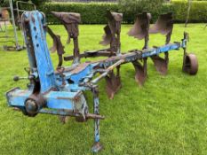 Lemken 4 Furrow Plough c/w Press Arm