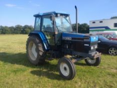 Ford 6640 SLE 2 Wheel Drive Tractor - Hours: 3,