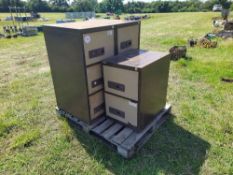 3 x Filing Cabinets