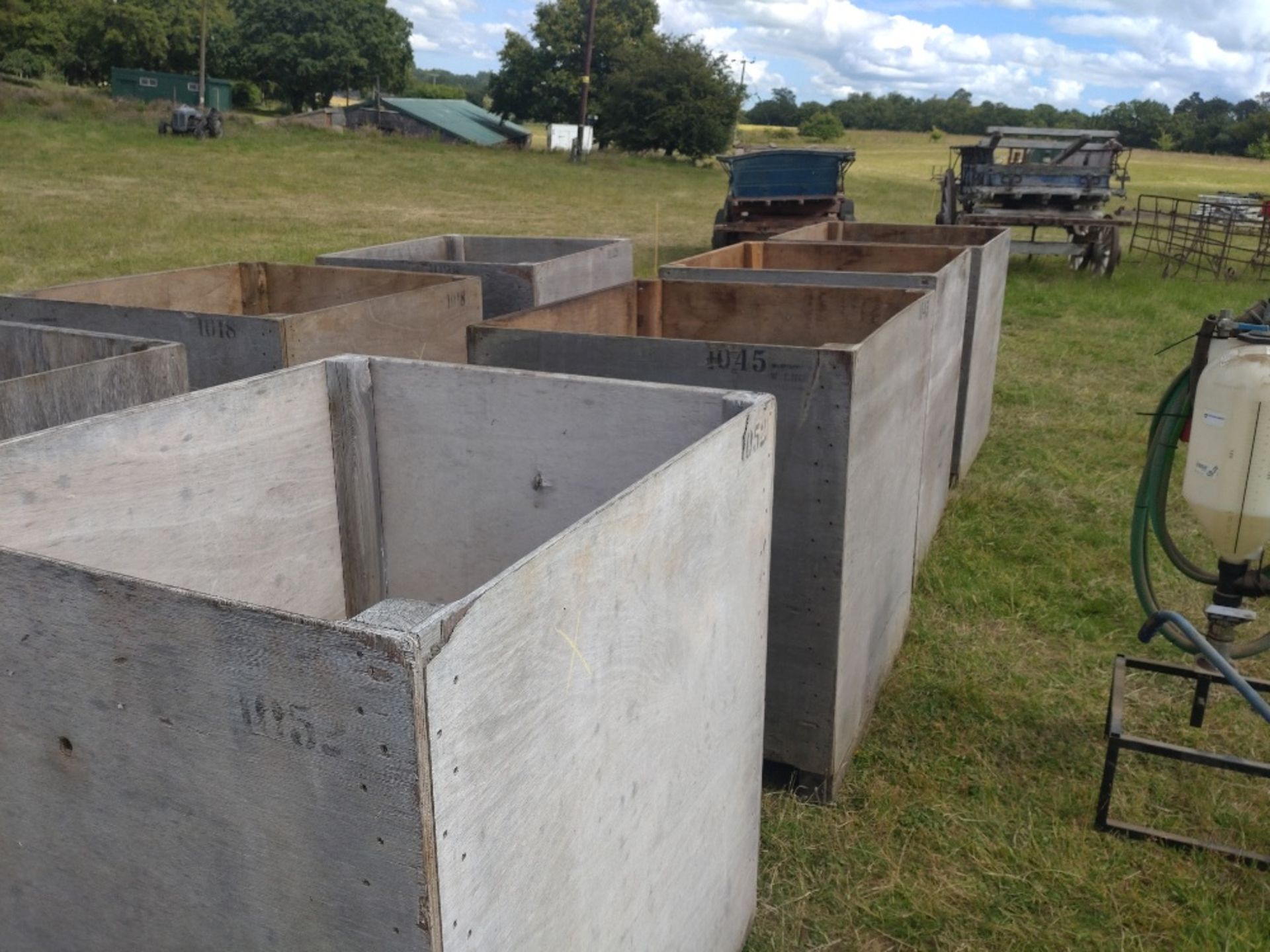 4 x Wooden Boxes