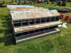 Chicken Nest Boxes (In banks of 16)
