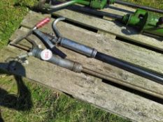 Pair of oil barrel pumps