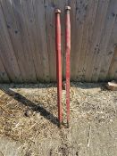 2 x New Muck Grab Tines (1m)