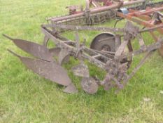 Vintage 2 Furrow Plough