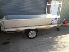 Ifor Williams Eurolight Dropside Trailer with Single Axle, Brakes,