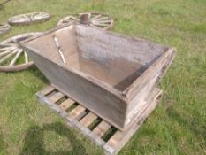 Wooden Feed Manger