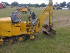 AFT Tracked Trencher 738 with Small Digger on the Front,