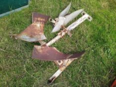 Single Furrow Reversible Plough for a Small Tractor