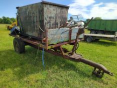 Tipping Trailer 5T with Diesel Tank