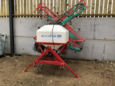 Techneat Avacast GR 400 Avadex Spreader (12m) comes with Control Box & Seed Roller