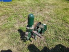 Vintage Pulley Driven Pump