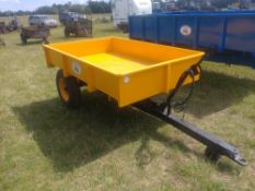 Weeks Tipping Trailer (2 tonne) - New steel body (rebuilt),