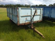 Weeks Single Axle Tipping Trailer