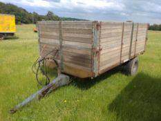 Salop Tipping Trailer with Timber Sides