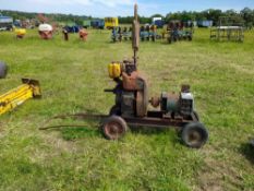 Brush 3KVA 240 volt Diesel Generator