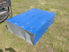 Set of 4 Full Length Metal Lockers