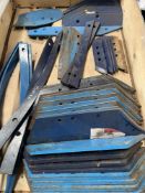 Pallet of Rabe Plough Wearing Metal