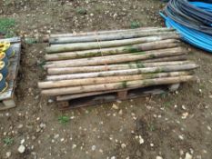Wooden fence parts