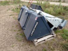 Proforge bucket with Hydraulic brush to fit JCB