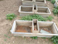 Galvanised wallow troughs (x20)