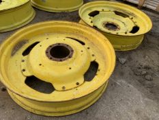 Pair of wheel rims (10 x 46)