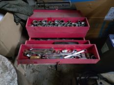 Toolbox with part socket