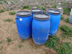 Plastic Barrel drinkers (x4)