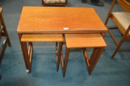 Retro Teak Nest of Three Tables