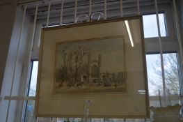 Allanson Hick Original Watercolour of St Mary's, Beverley