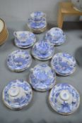 Royal Worcester Dragon Pattern Part Tea Service 30+pcs