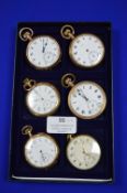 Six Rolled Gold Pocket Watches (AF)