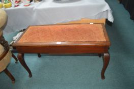 Mahogany Two Set Piano Stool