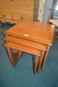 G-Plan Teak Nest of Three Tables
