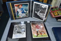 Two Album of Signed Football Photographs