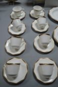 1980’s Royal Doulton Prism Pattern Part Dinner Service 90+pcs