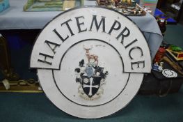 Haltemprice Aluminium Parish Boundary Sign