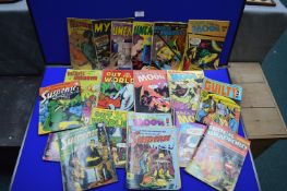 Eighteen 1960’s Sci-Fi Space Comics