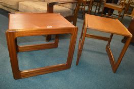Pair of Retro Teak Side Tables