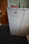 *Four Drawer Foolscap Filing Cabinet in Grey
