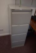 *Bisley Four Drawer Foolscap Filing Cabinet in Grey