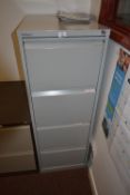 *Bisley Four Drawer Foolscap Filing Cabinet