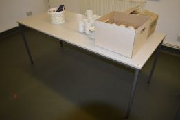 *Two Tone Grey Office Table