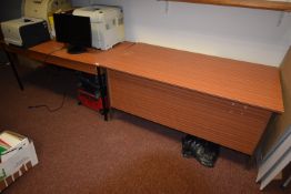 *Sapele Mahogany Table and Desk (no drawers)