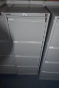 *Bisley Four Drawer Foolscap Filing Cabinet in Grey