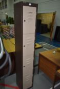 Upright Four Door Locker 6ft high