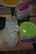 Quantity of Plastic Containers