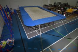 Continental Trampoline ~515cm long x 310cm wide plus Leg Extensions